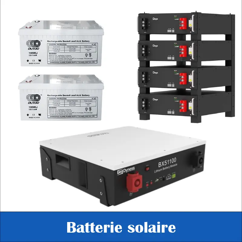 Batteries solaire